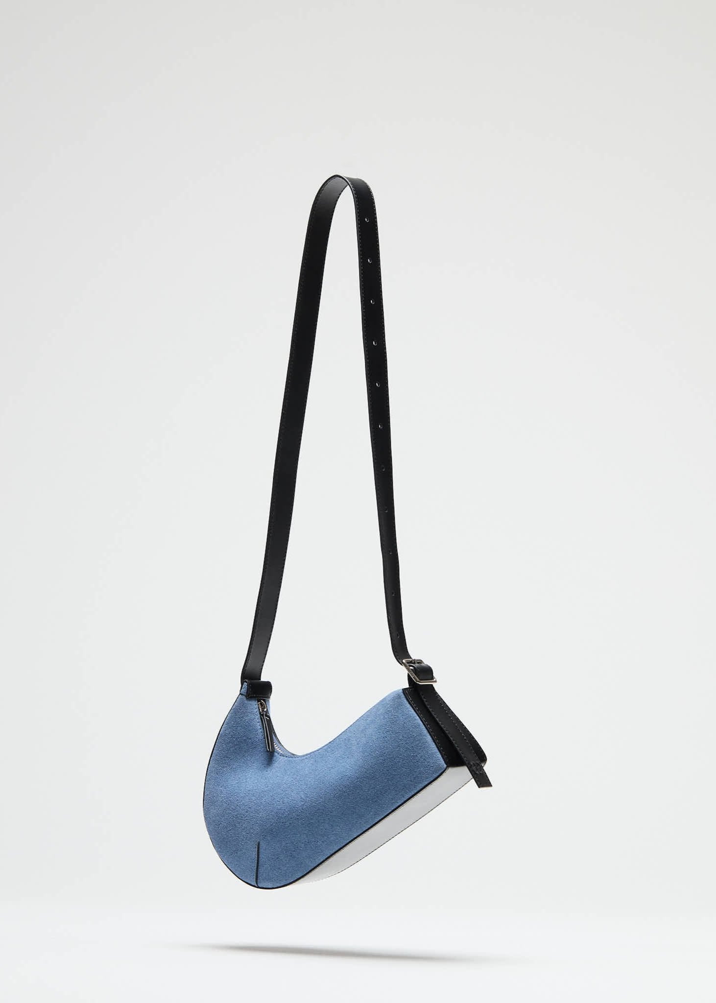 Petit Gondol - Suede Denim & Black