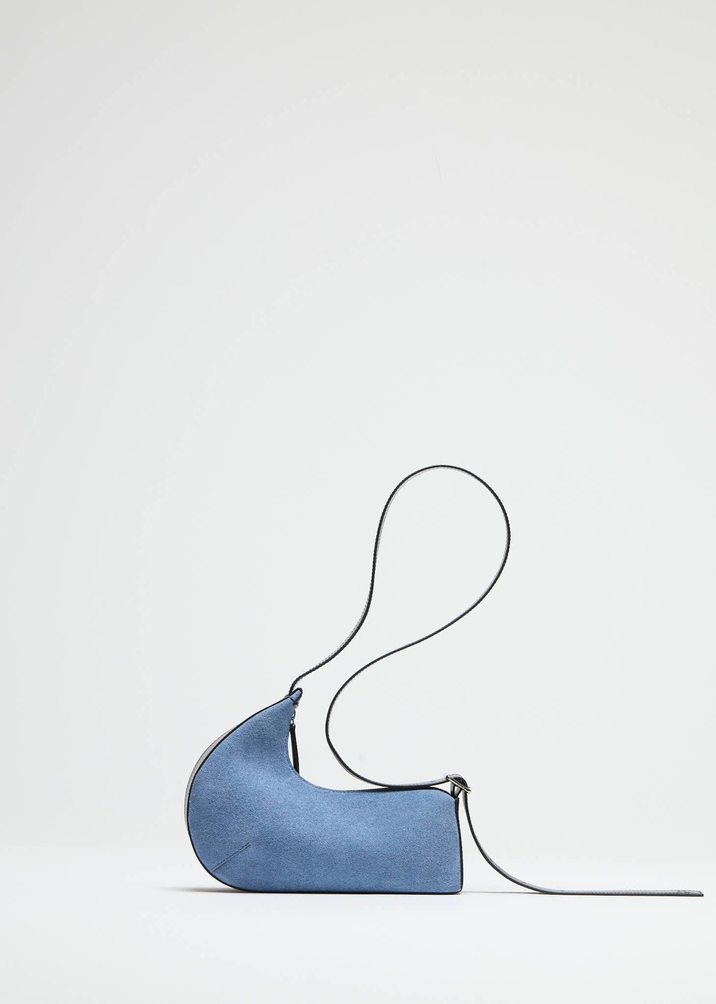 Petit Gondol - Suede Denim & Black