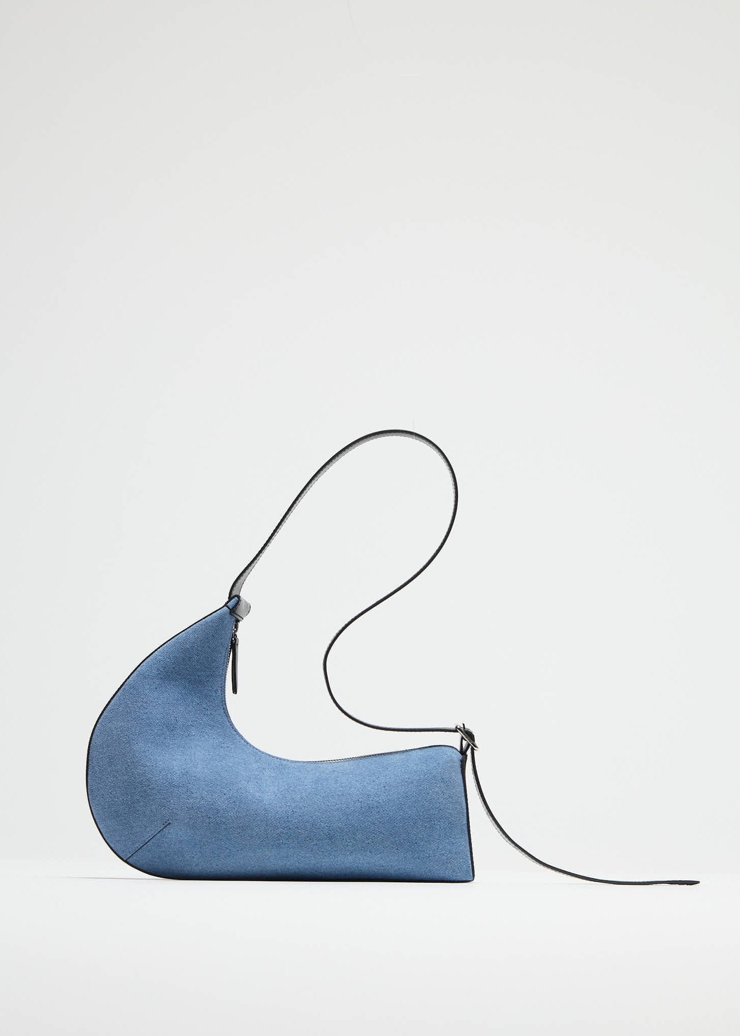 Petit Gondol - Suede Denim & Black