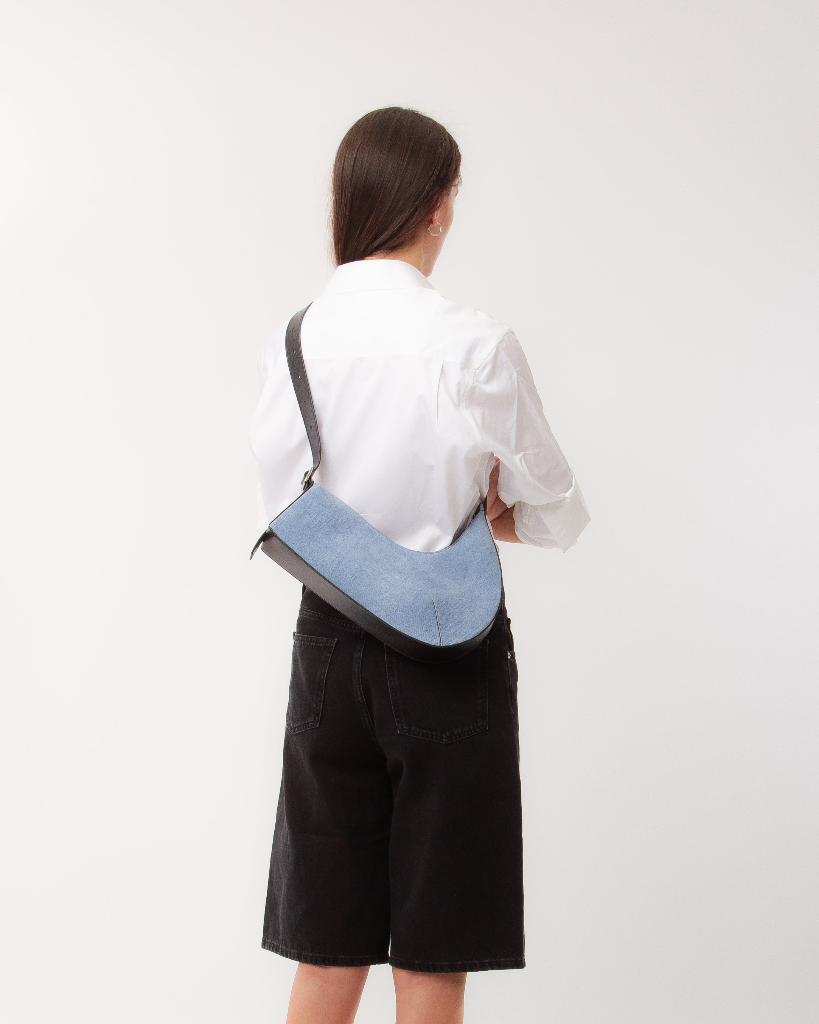 Gondol - Suede Denim & Black