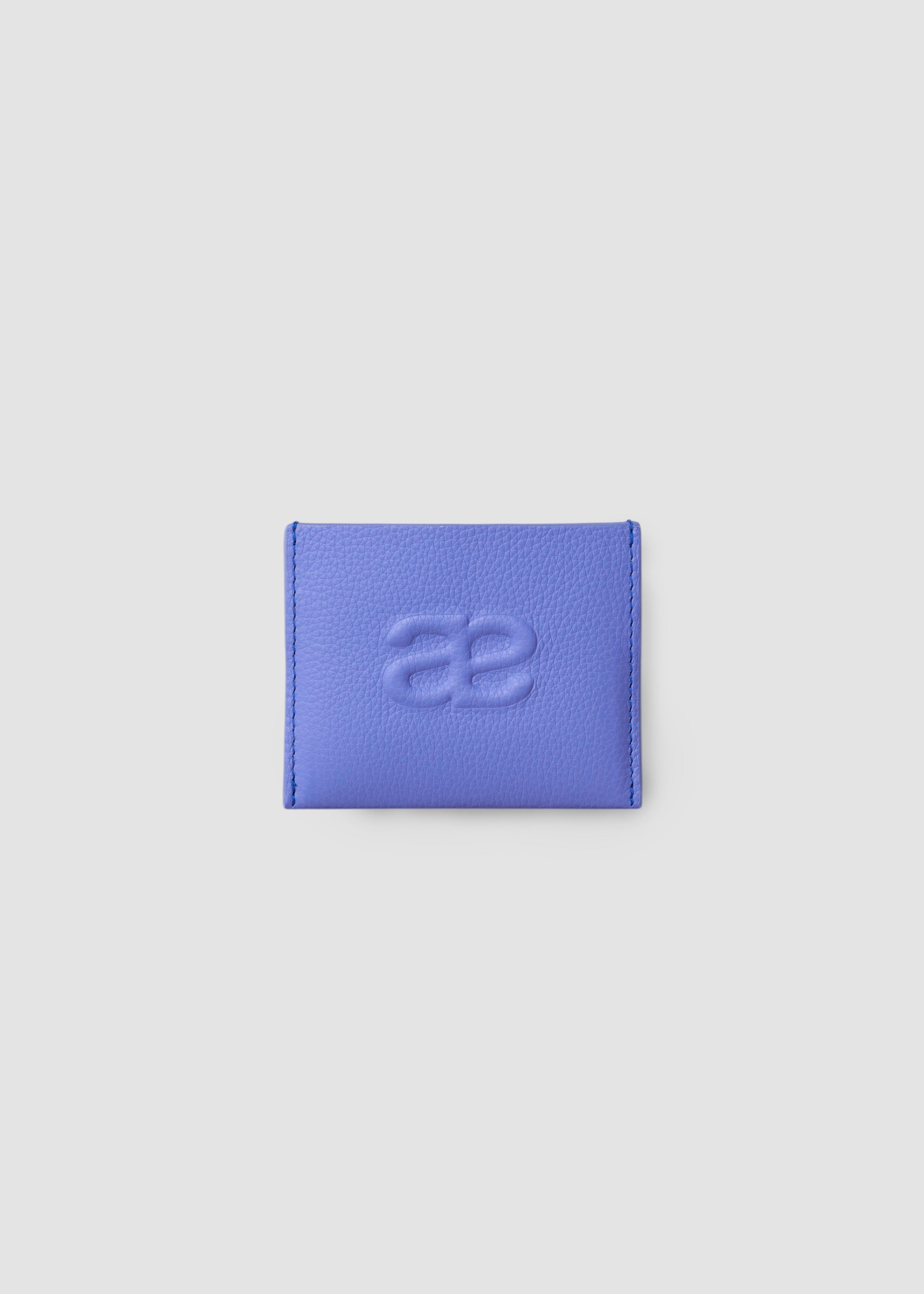 Cardholder - Violet Blue Grained