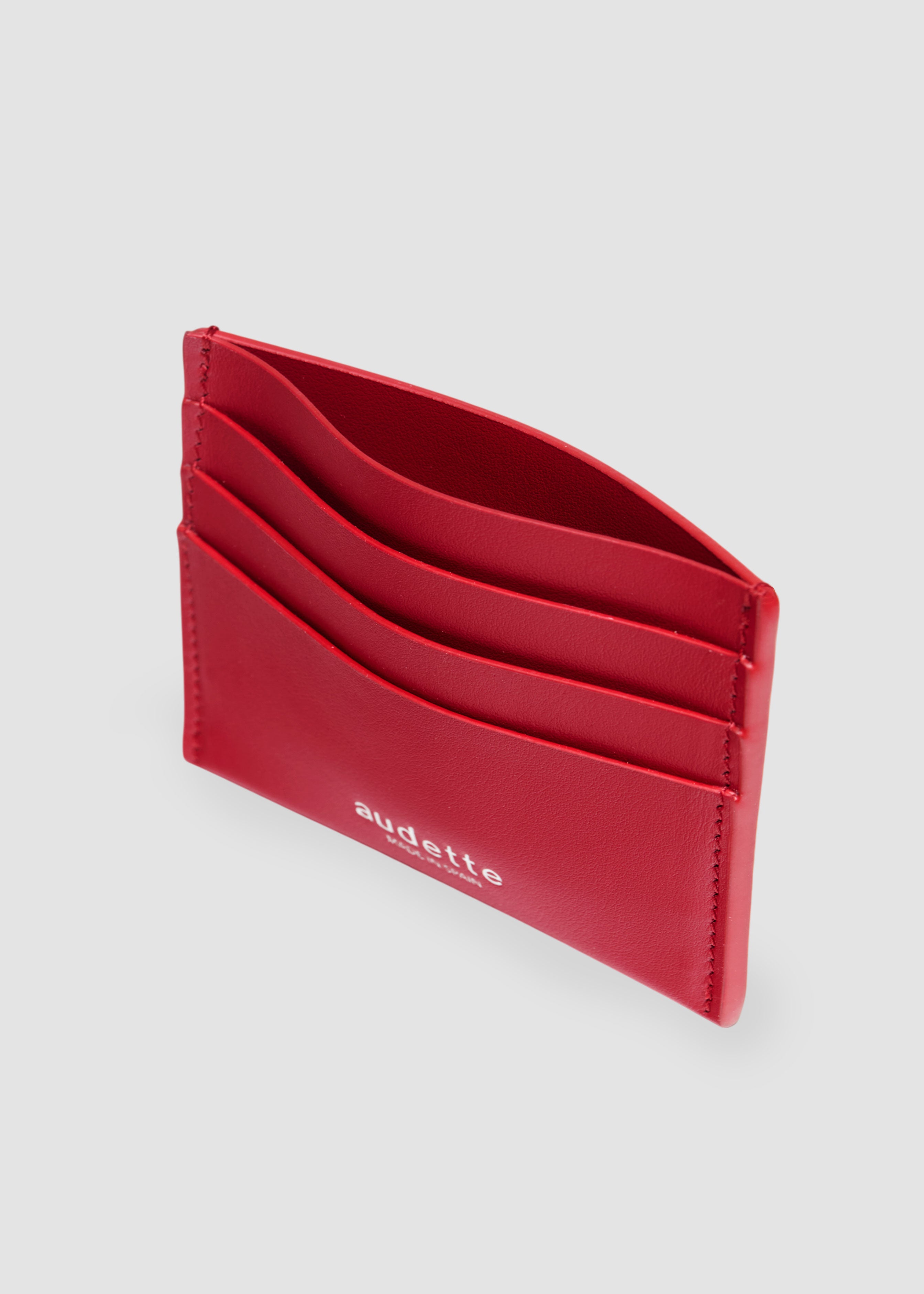 Cardholder - Red Smooth