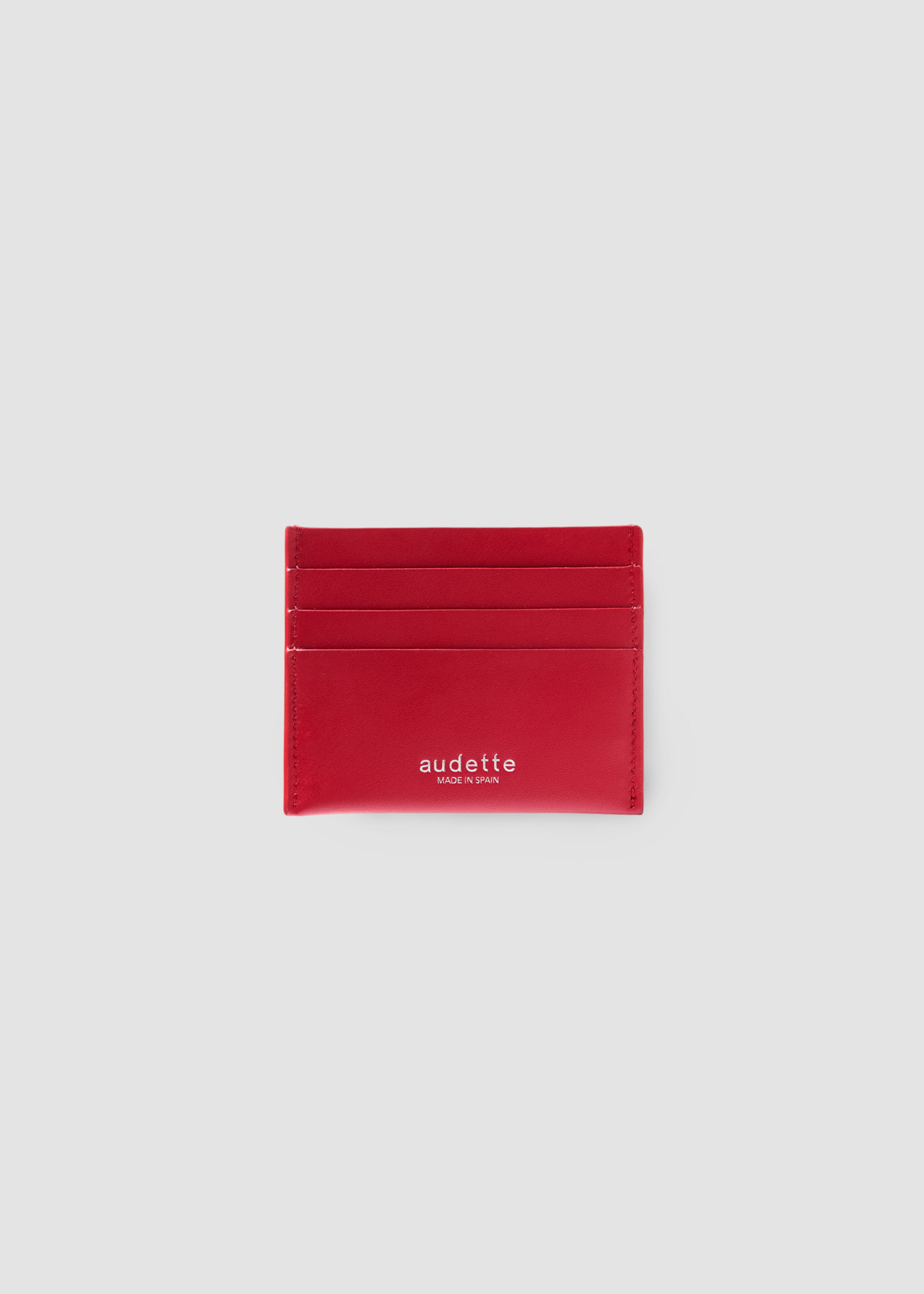 Cardholder - Red Smooth