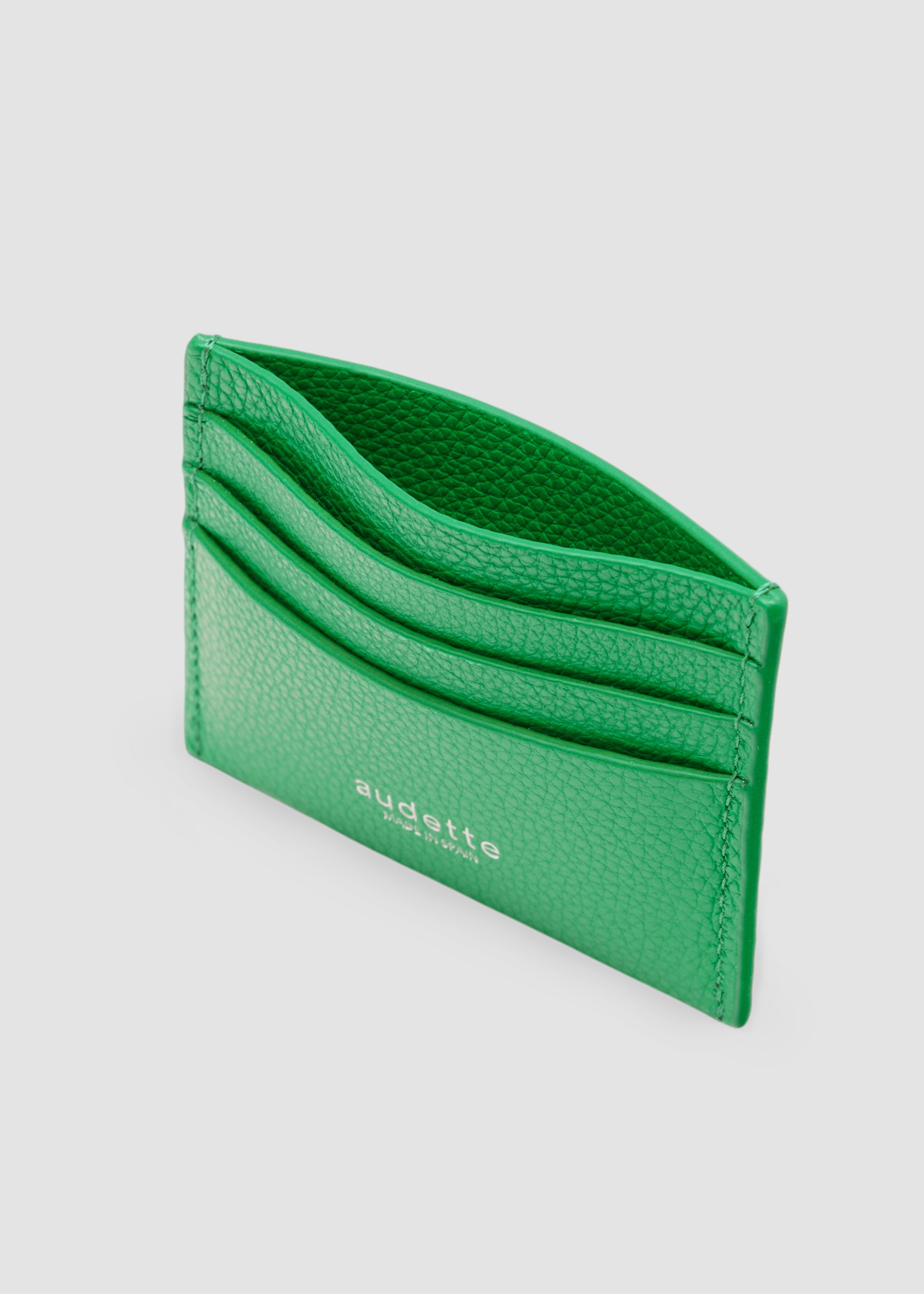 Cardholder - Flashy Green Grained