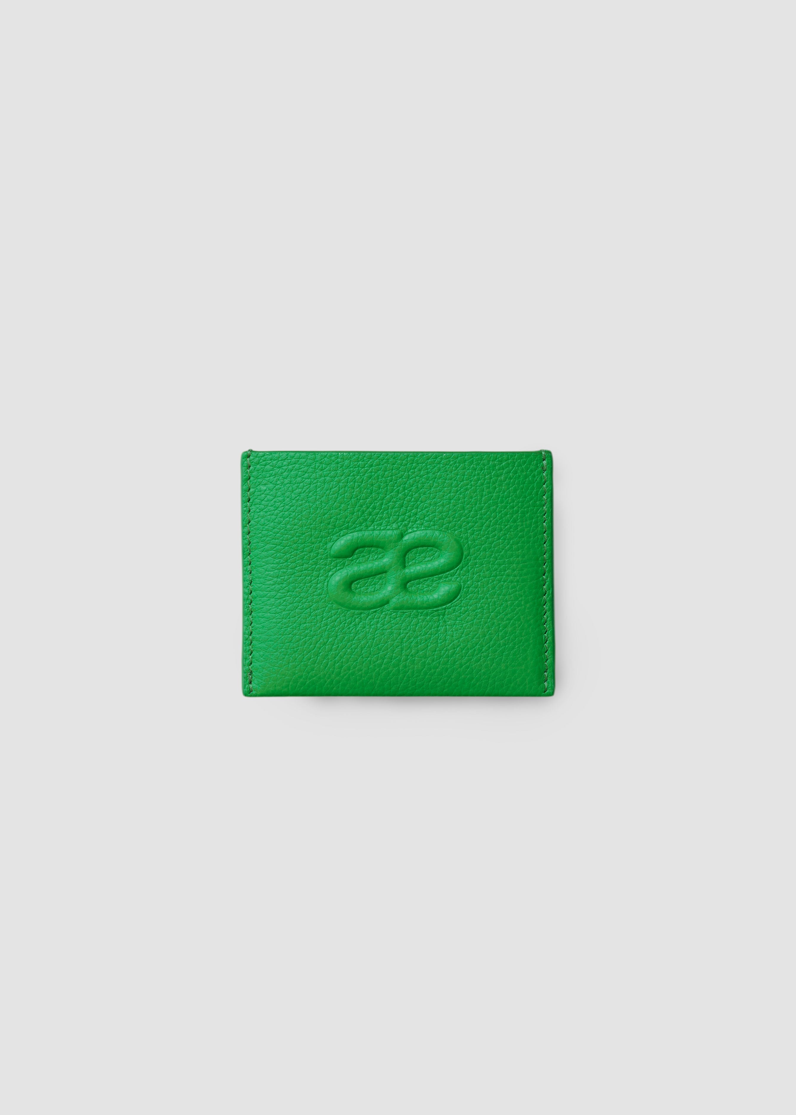 Cardholder - Flashy Green Grained