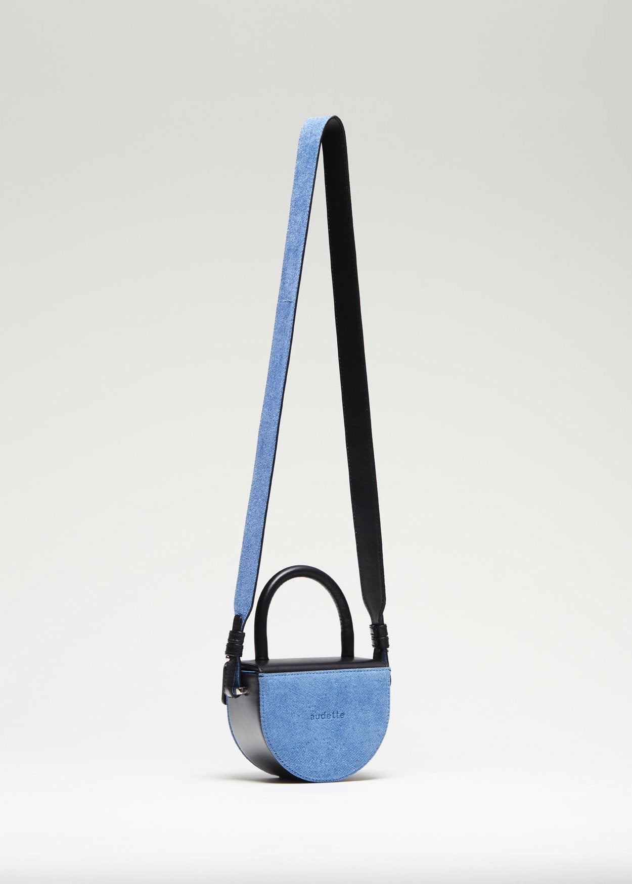 Mini Nuit - Suede Denim & Black