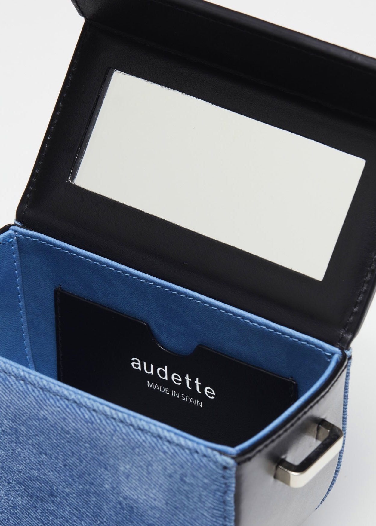 Mini Nuit - Suede Denim & Black