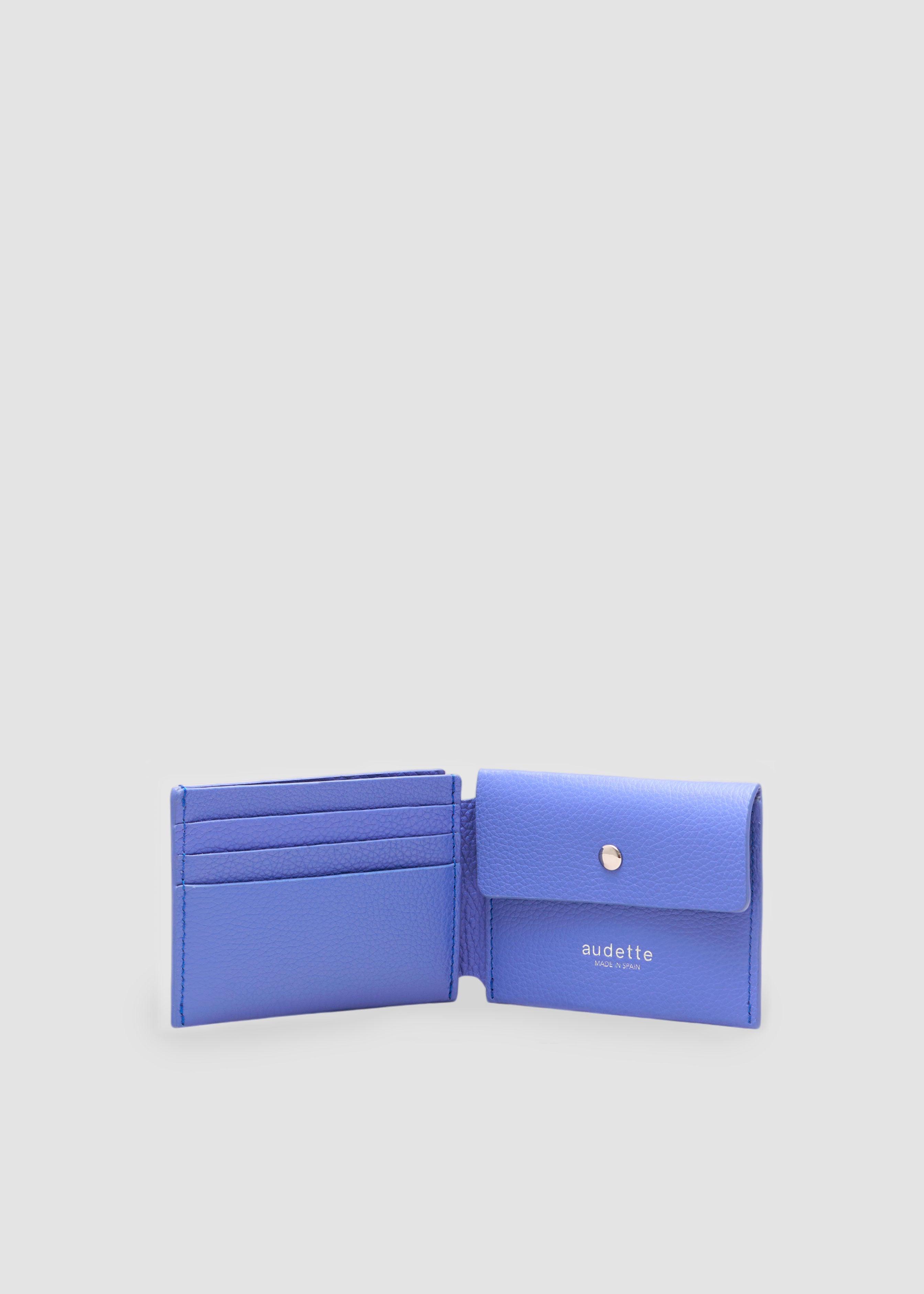 Wallet - Violet Blue Grained