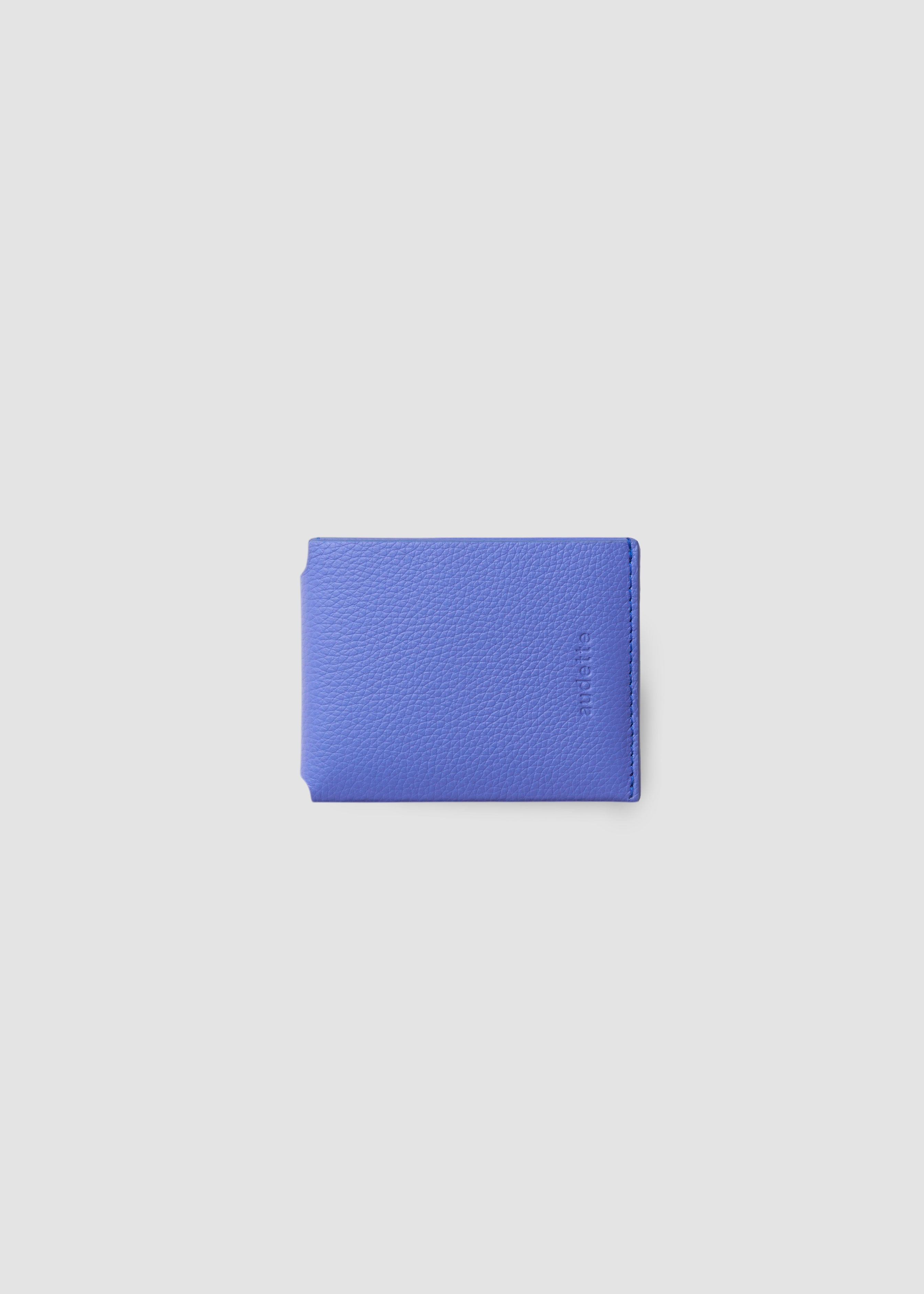 Wallet - Violet Blue Grained