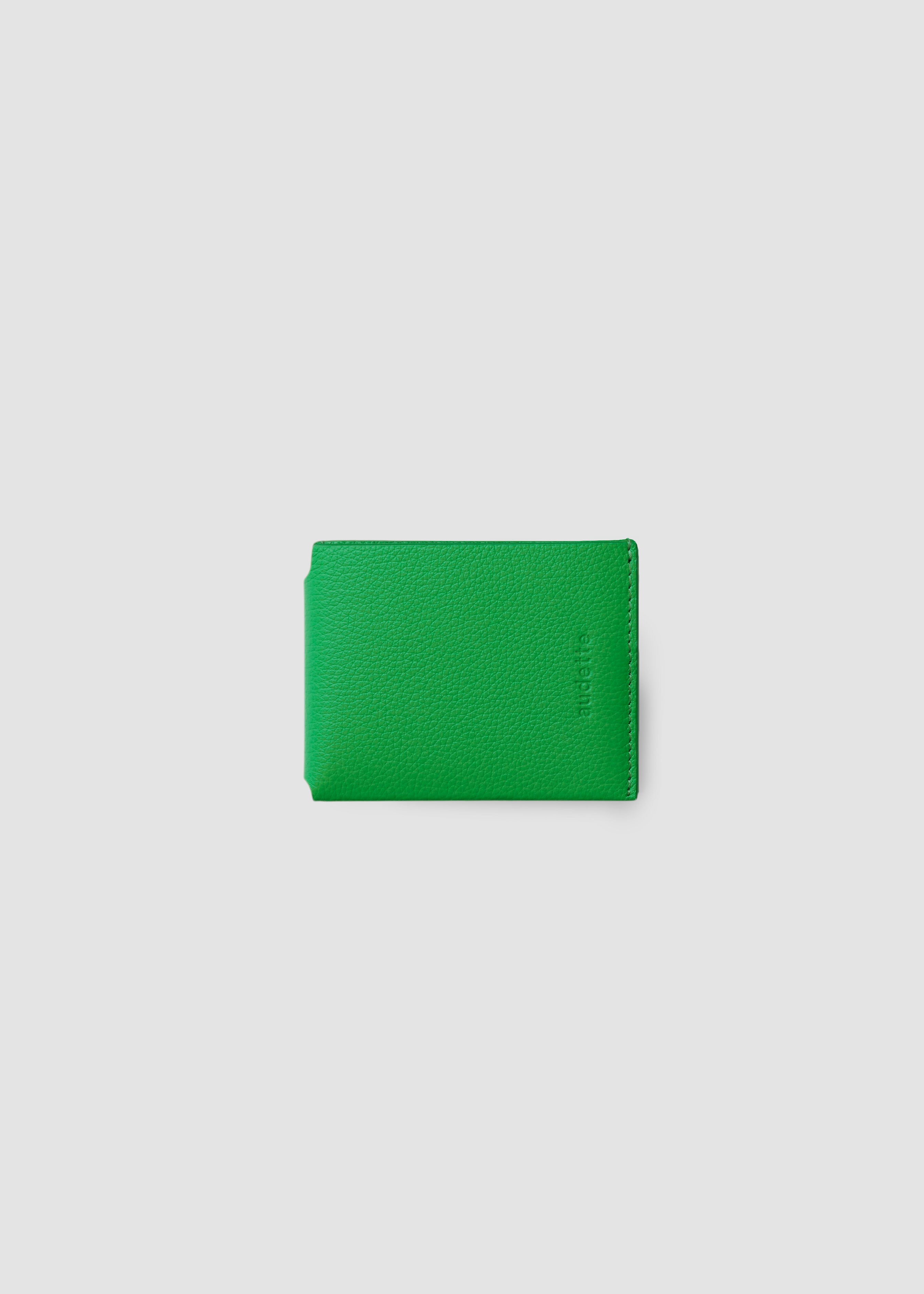 Wallet - Flashy Green Grained