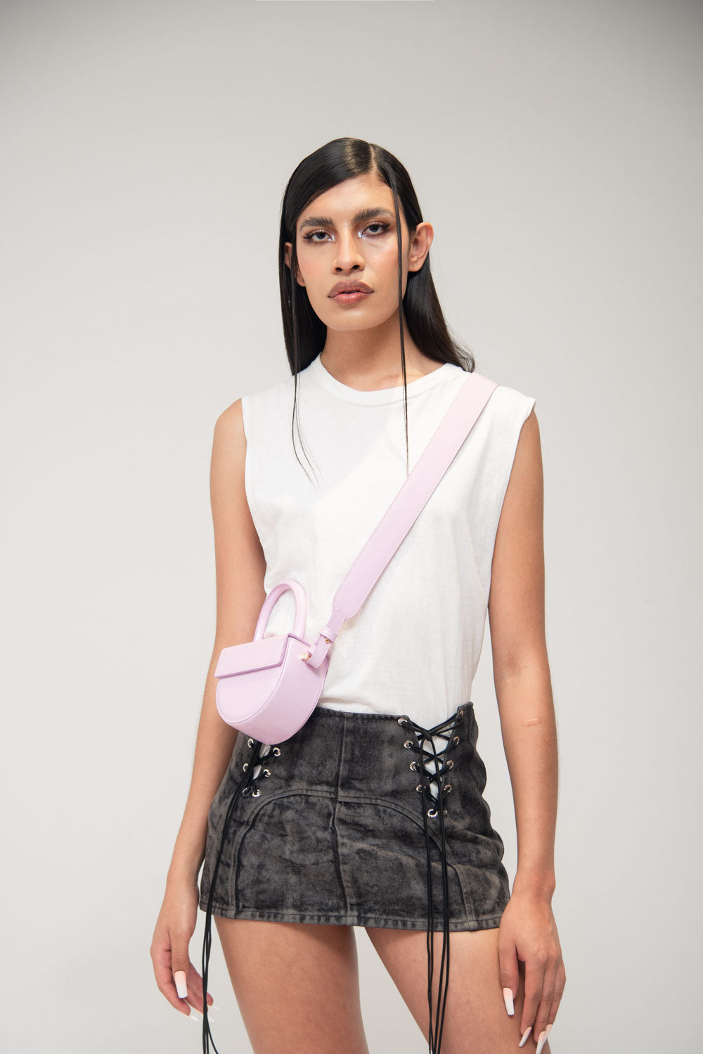 Mini Nuit - Baby Pink Boxcalf