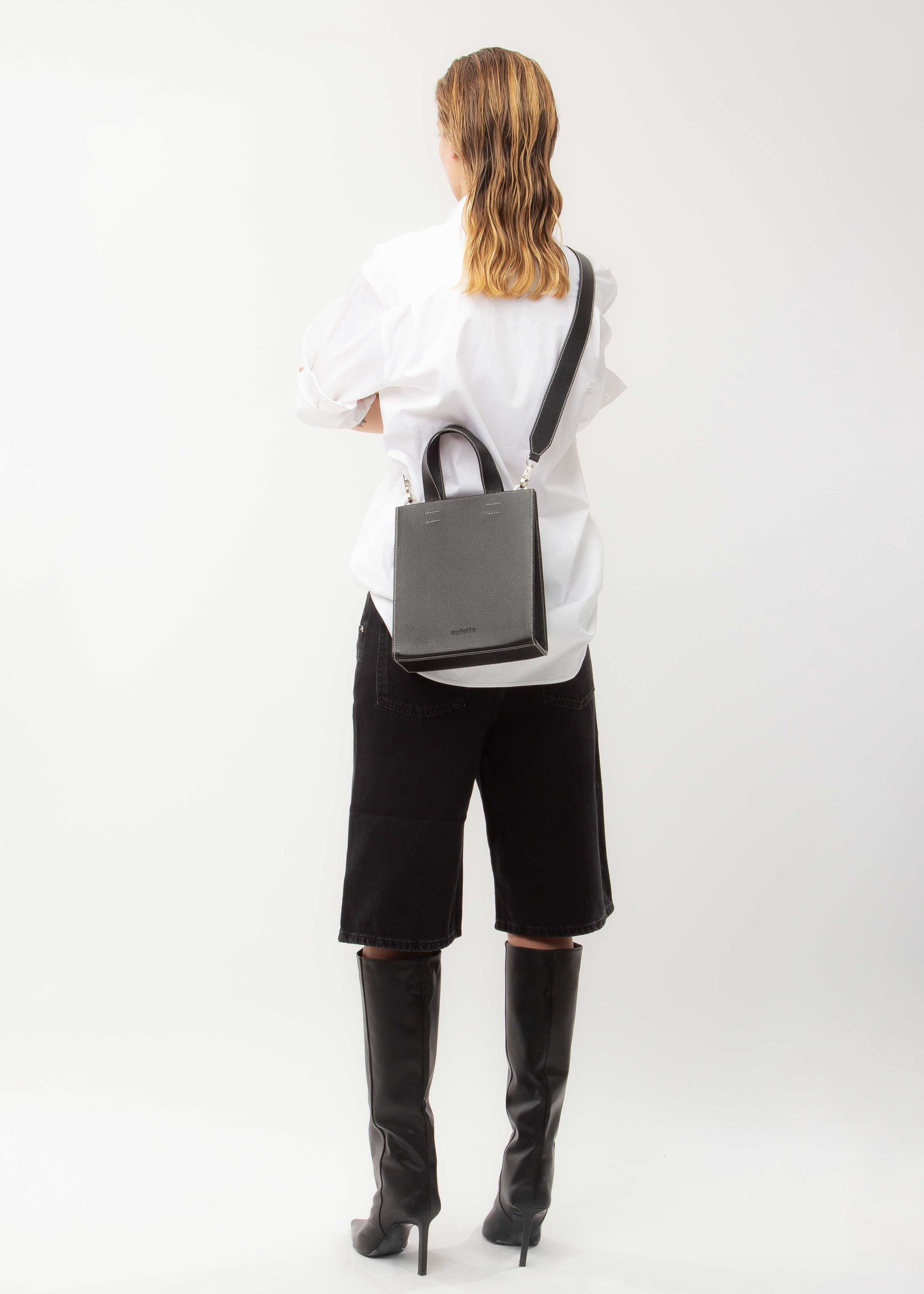 Tote - Black Grained