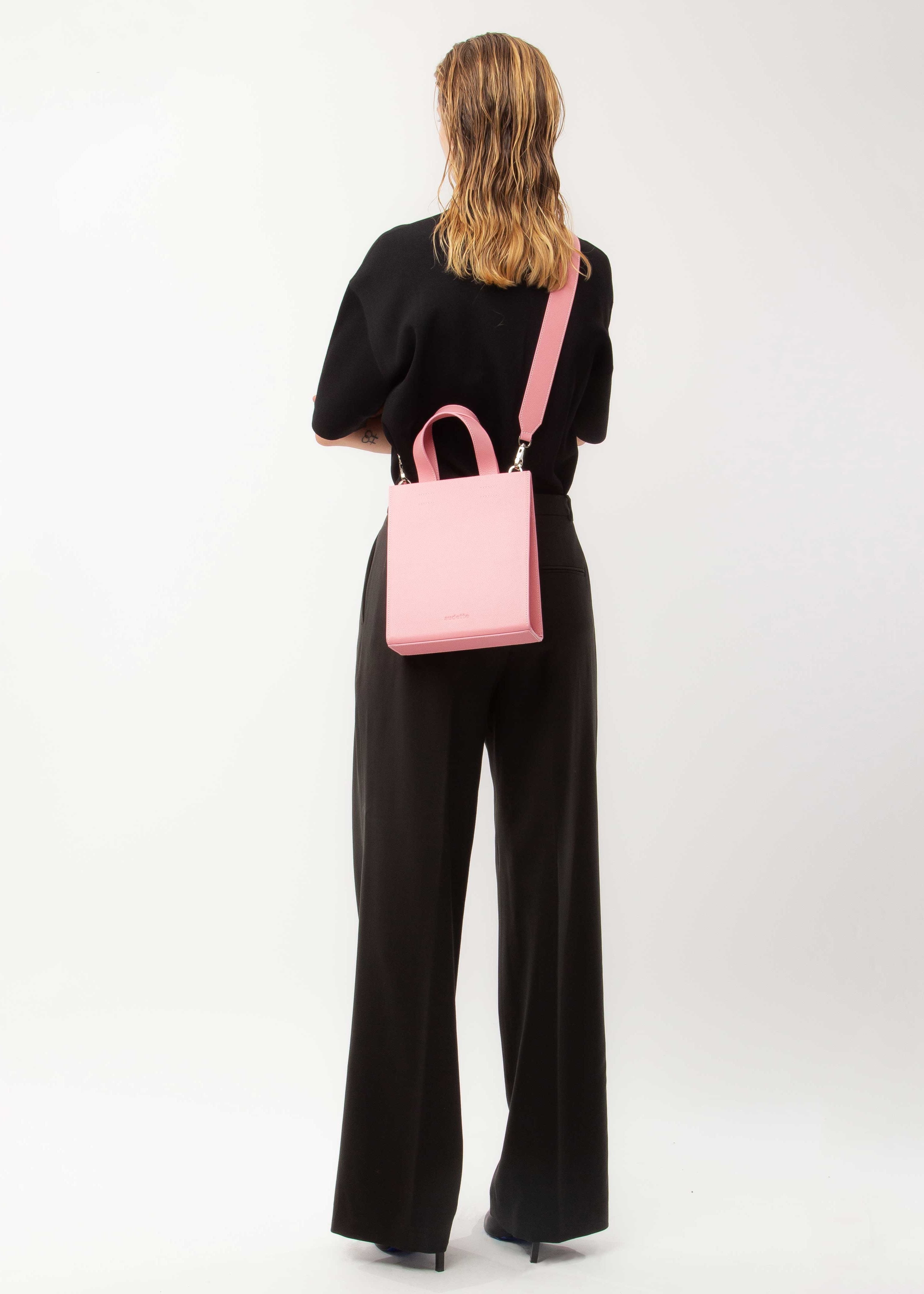 Tote - Pink Grained