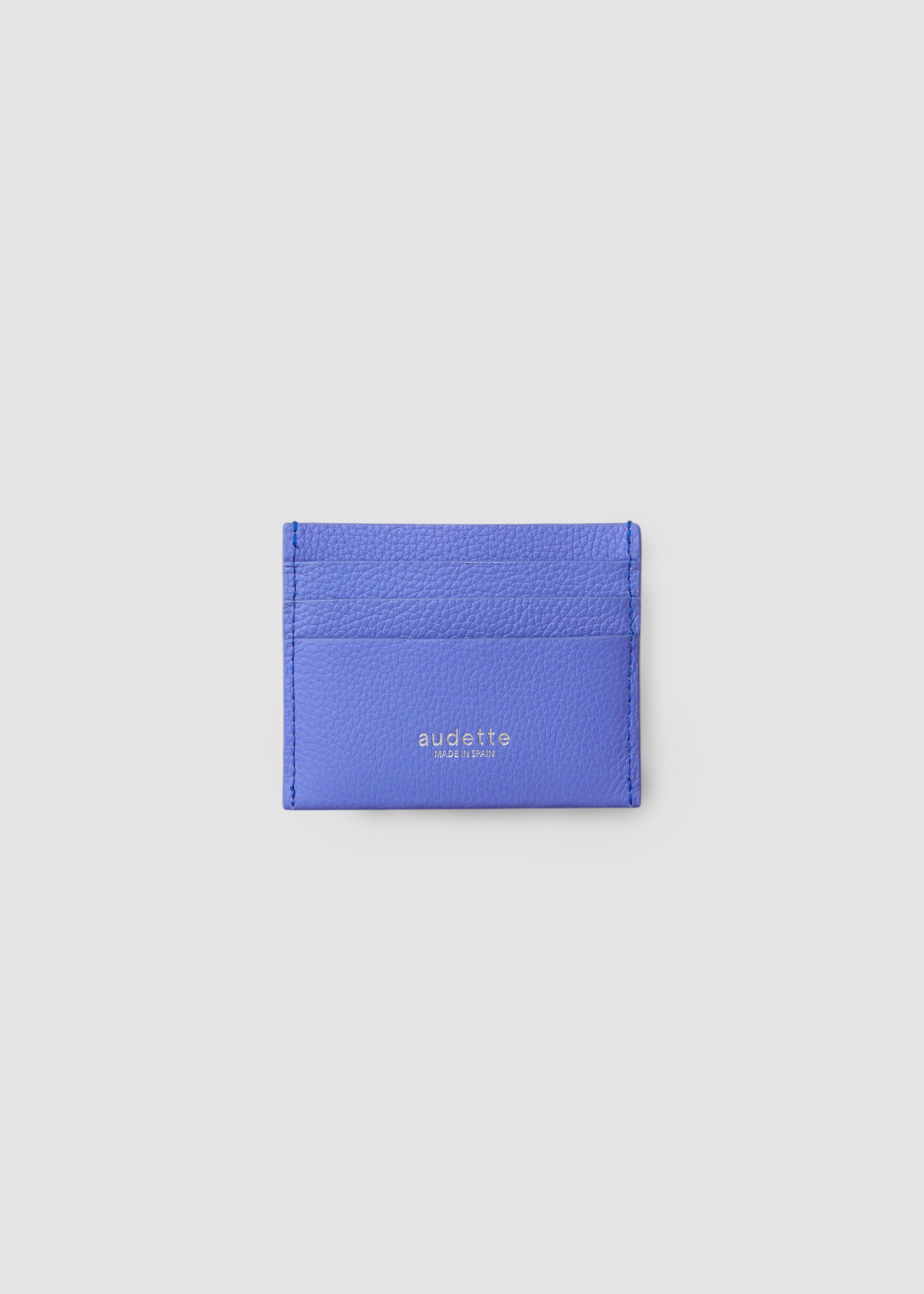 Cardholder - Violet Blue Grained