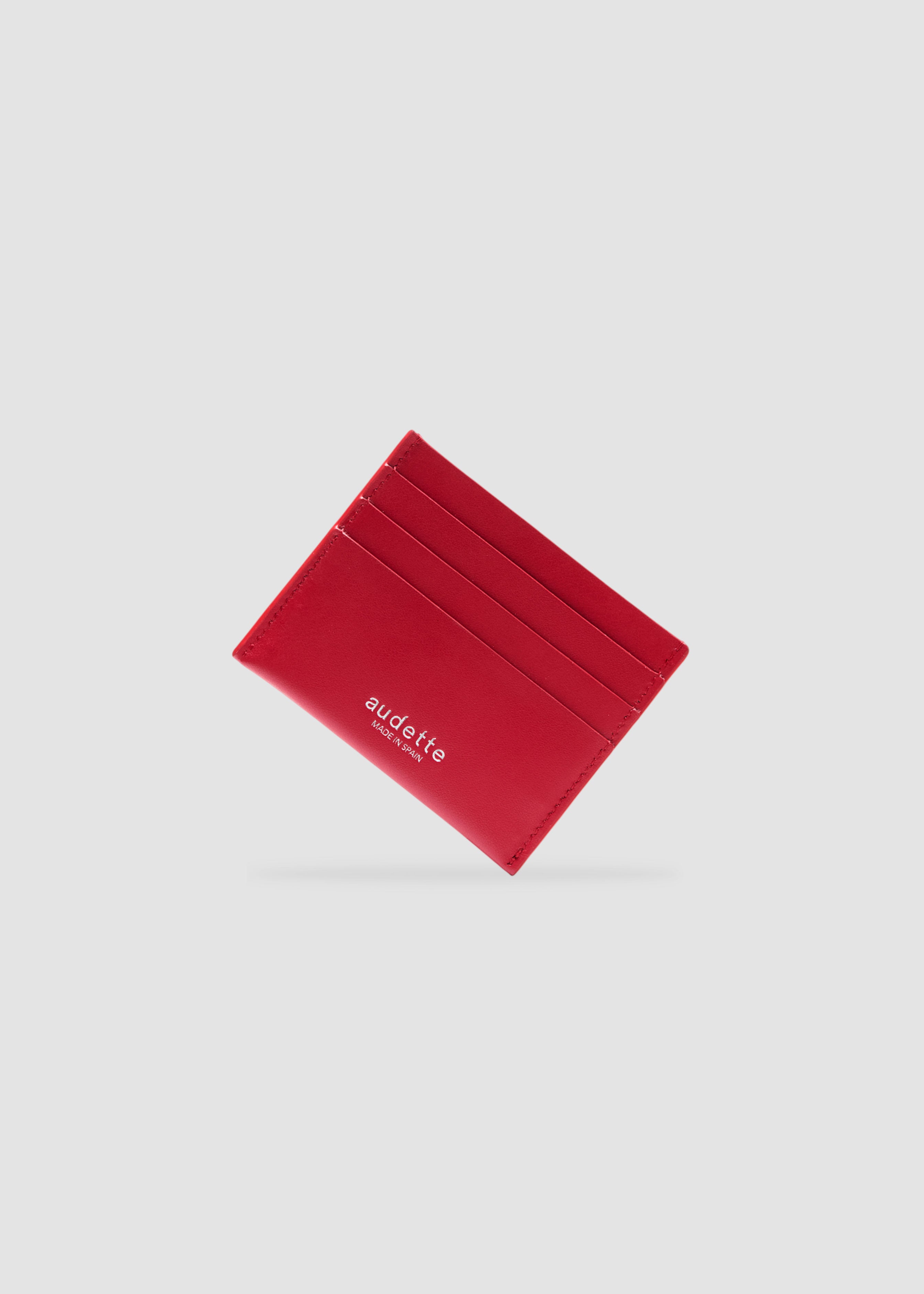 Cardholder - Red Smooth