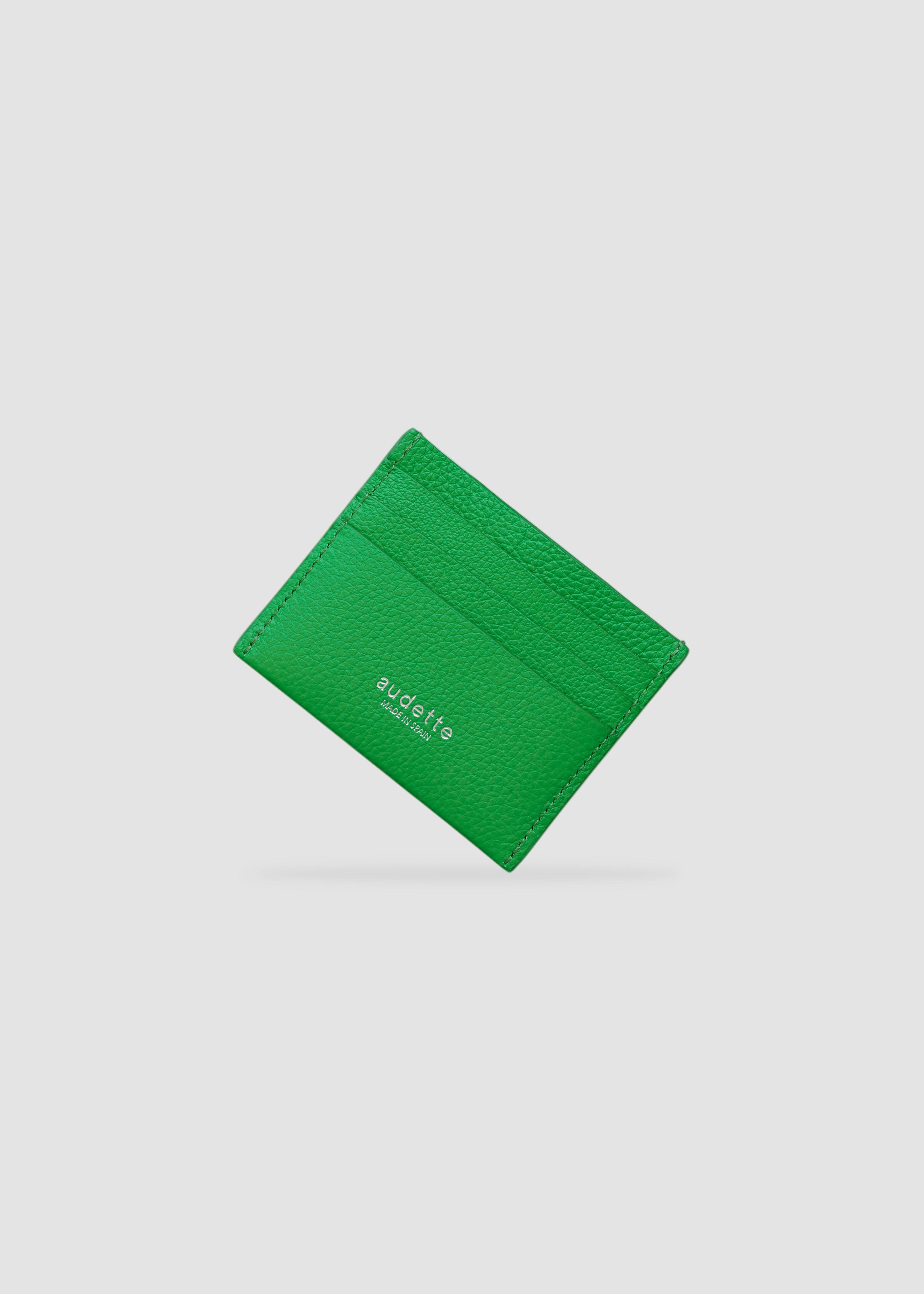 Cardholder - Flashy Green Grained