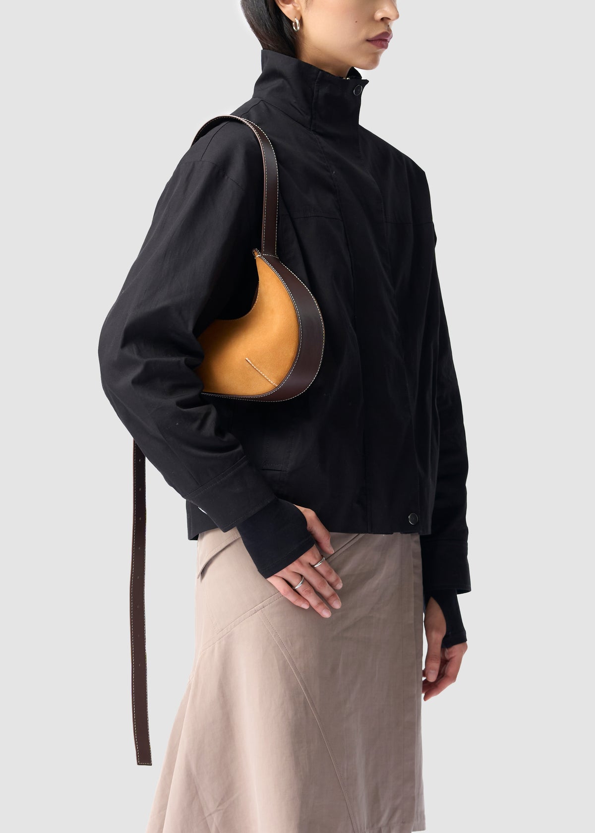 Petit Gondol - Suede Camel & Marron