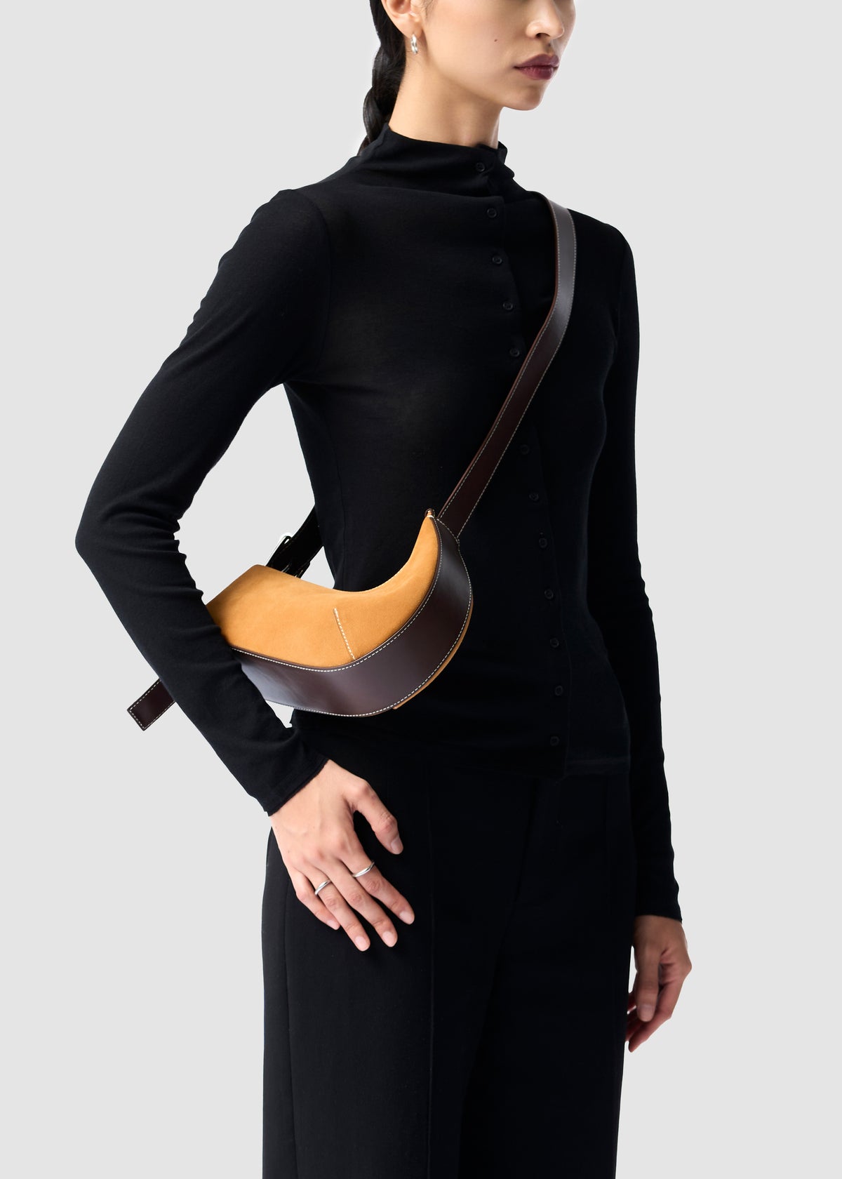 Petit Gondol - Suede Camel & Marron