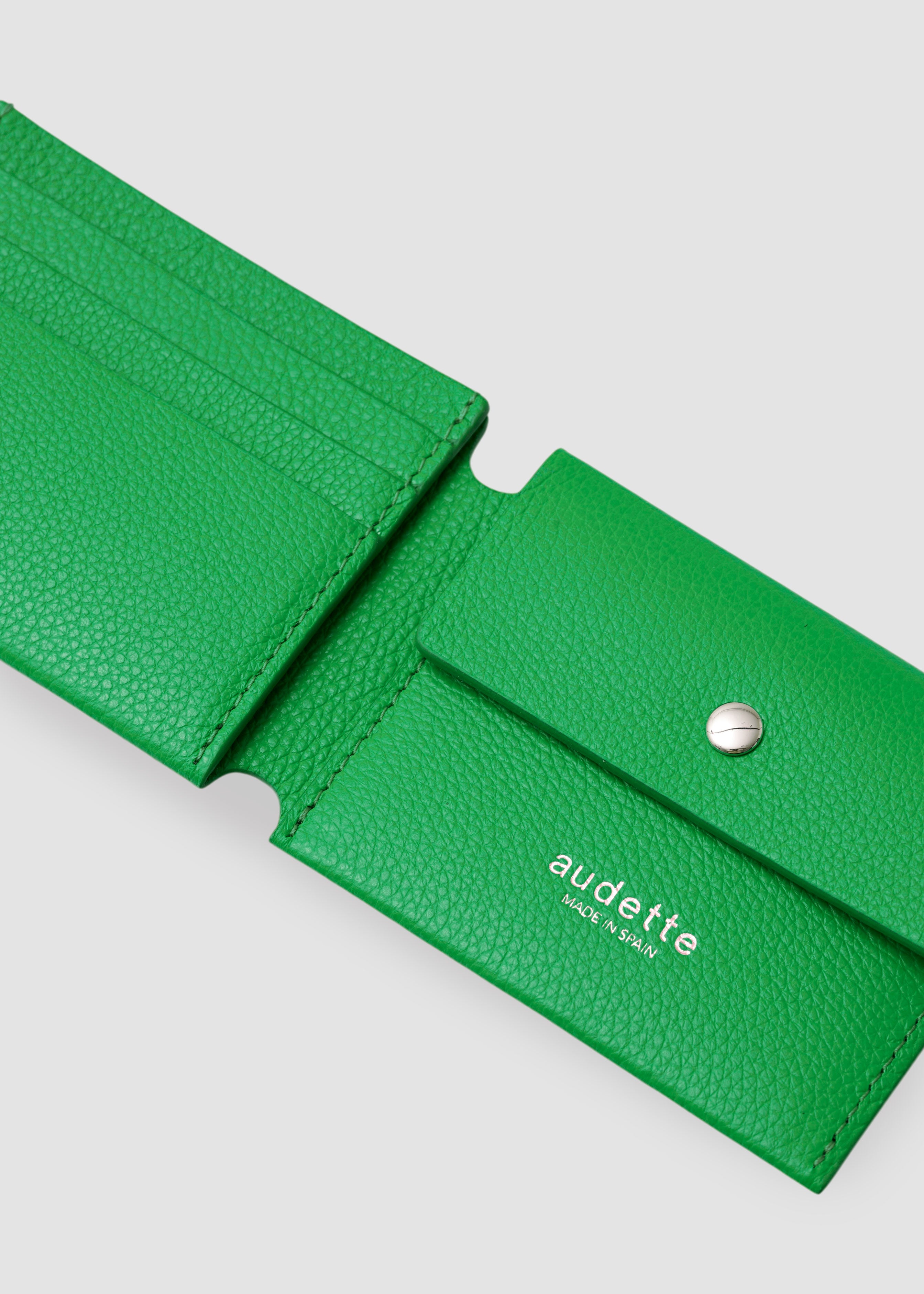 Wallet - Flashy Green Grained