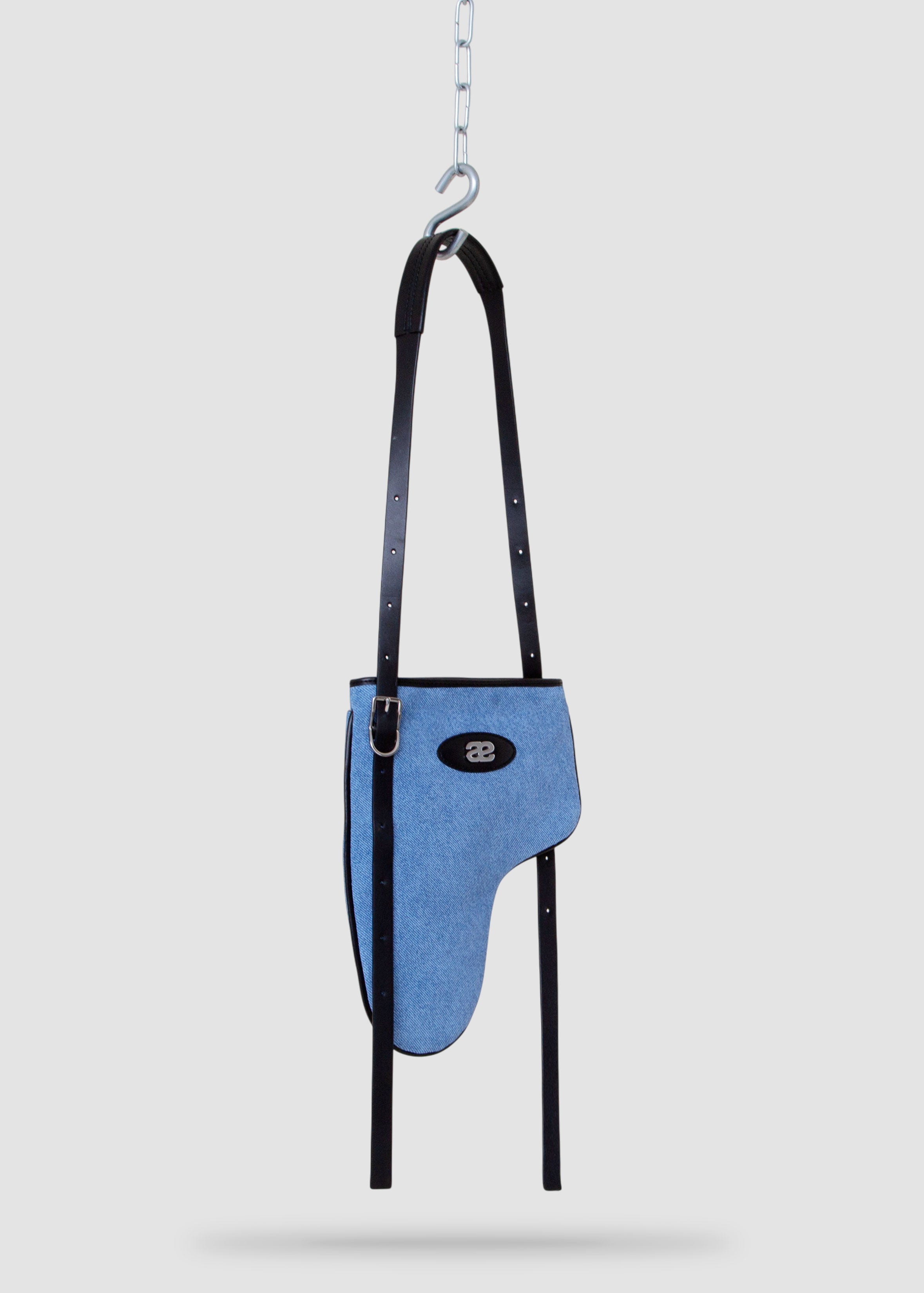 Bellatrix - Suede Denim & Black