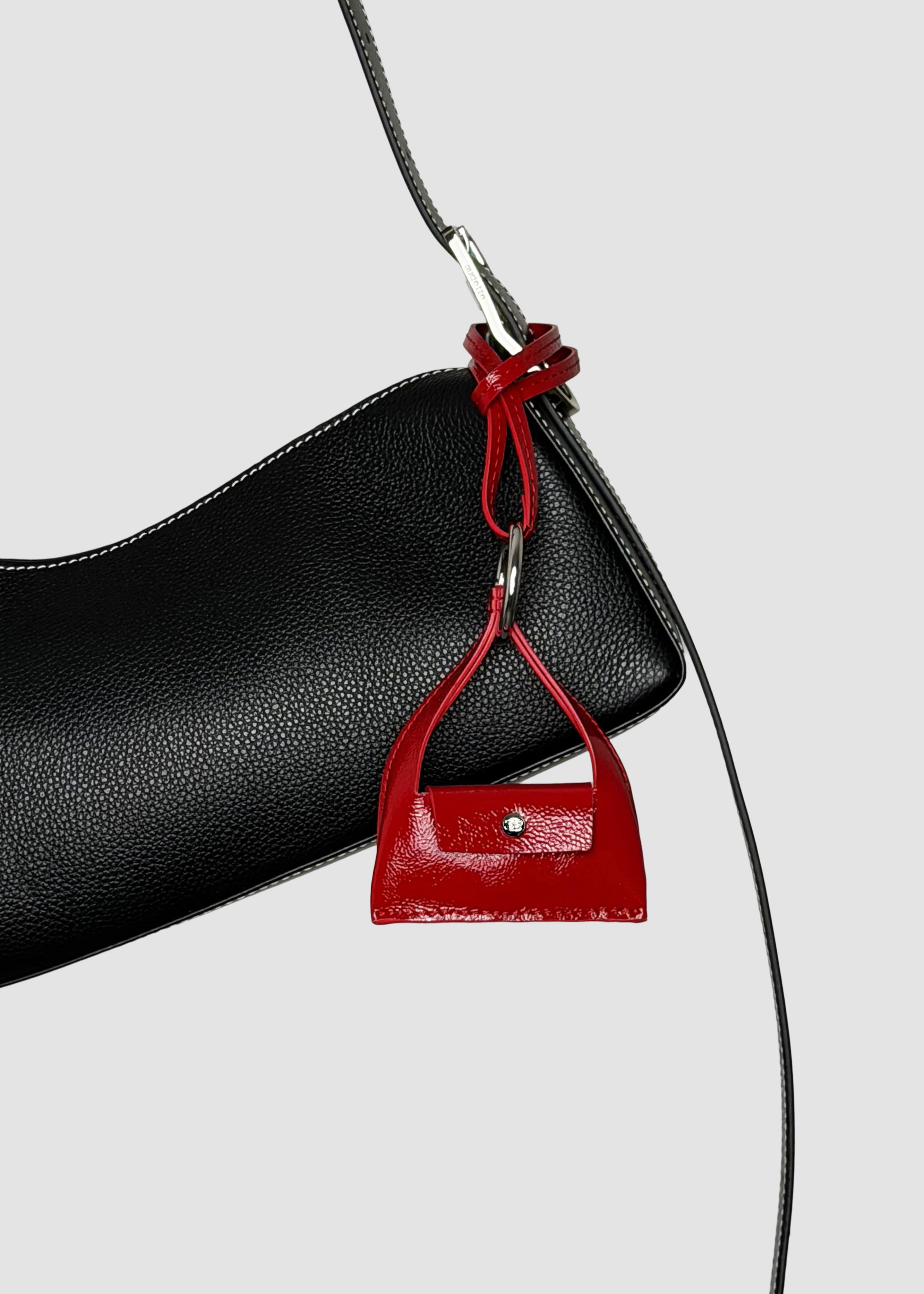 Charm - Mini Baguette Red