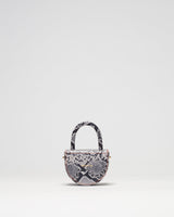 Mini Nuit - Grey Snake Print