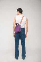 Tote - Grained Purple