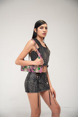 Baguette - Pink Snake Print