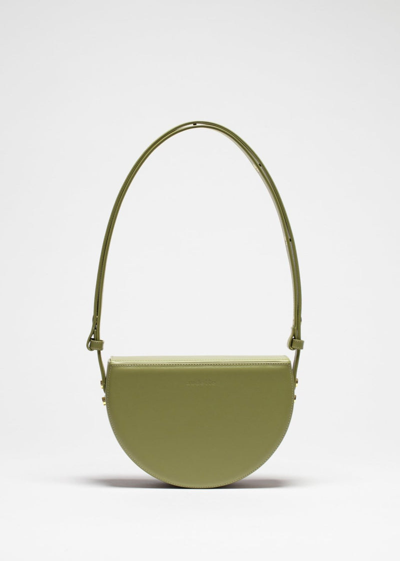 Olive Structured Top Handle Bag, CHARLES & KEITH